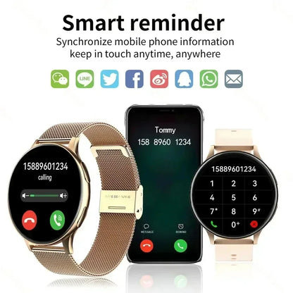 DaFIT SLIM - Amoled Screen / Voice Assistant / Bluetooth Call / Custom Dial / Health Monitor / Android & IOS / Sports Fitness for Women & Men